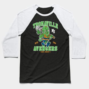 Tromaville Avengers - 80's Movie - Sports Mascot Baseball T-Shirt